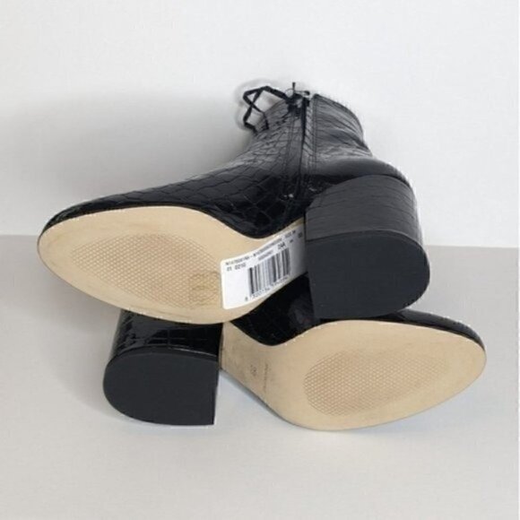 ANKLE BOOTS BLACK PATENT LEATHER - Picture 11 of 13